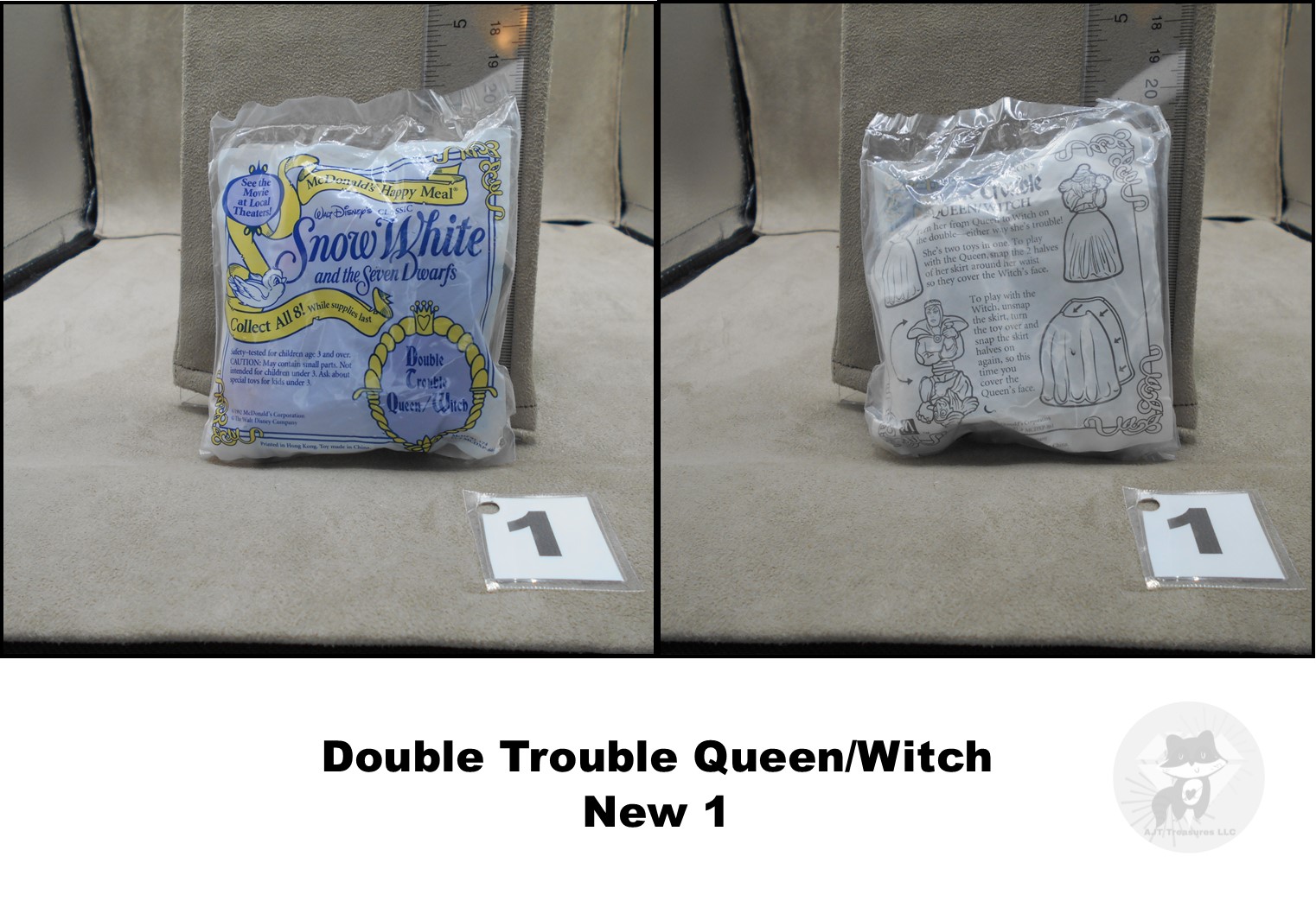 McDonald's 1992/2001 Disney Snow White Toys-Pick! - Picture 16 of 40