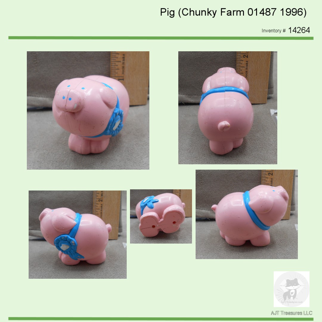 Vintage Shelcore Chunky Figures & Animals Replacements-Pick! - Picture 2 of 6