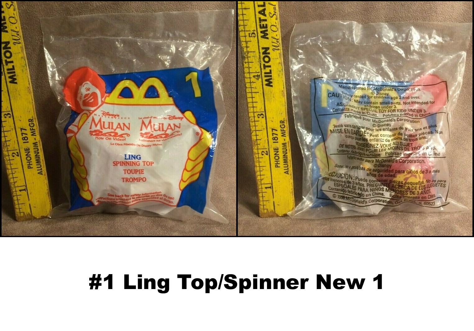 McDonald's Disney Mulan Toys-Various Years-Pick! - Picture 25 of 40