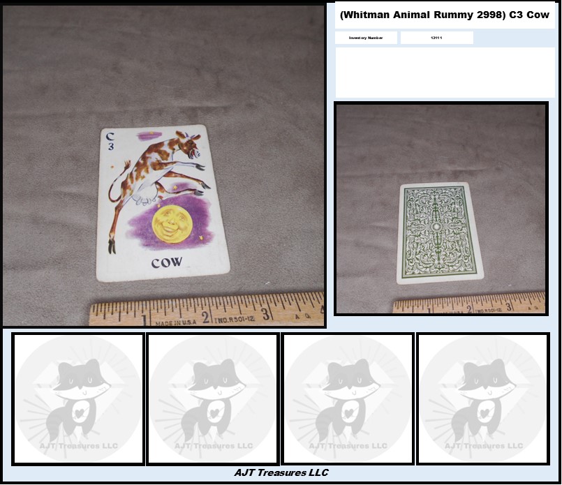 Vintage Whitman Card Game Replacement Cards-Various Years/Games-Pick! - Picture 8 of 111