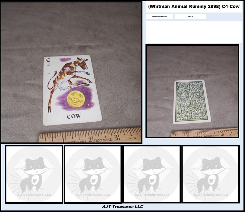 Vintage Whitman Card Game Replacement Cards-Various Years/Games-Pick! - Picture 9 of 111