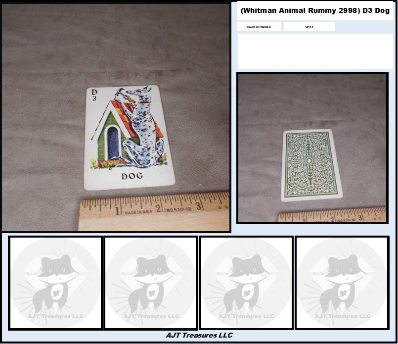 Vintage Whitman Card Game Replacement Cards-Various Years/Games-Pick! - Picture 11 of 111