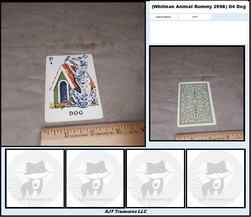 Vintage Whitman Card Game Replacement Cards-Various Years/Games-Pick! - Picture 12 of 111