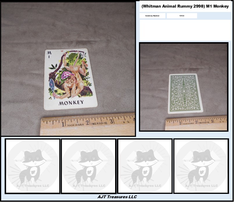 Vintage Whitman Card Game Replacement Cards-Various Years/Games-Pick! - Picture 28 of 111