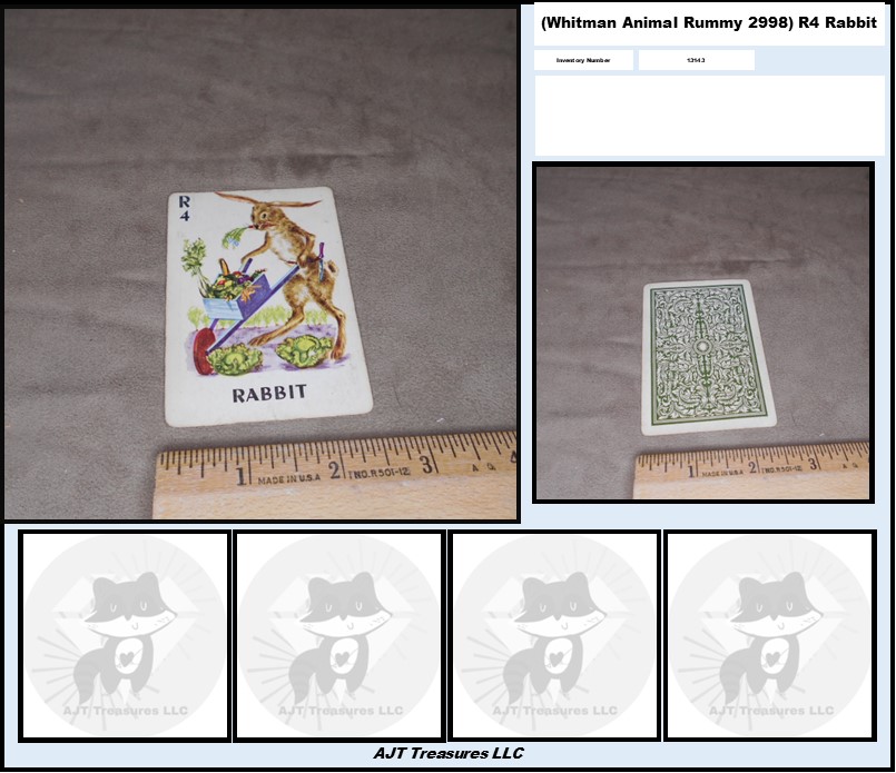 Vintage Whitman Card Game Replacement Cards-Various Years/Games-Pick! - Picture 39 of 111