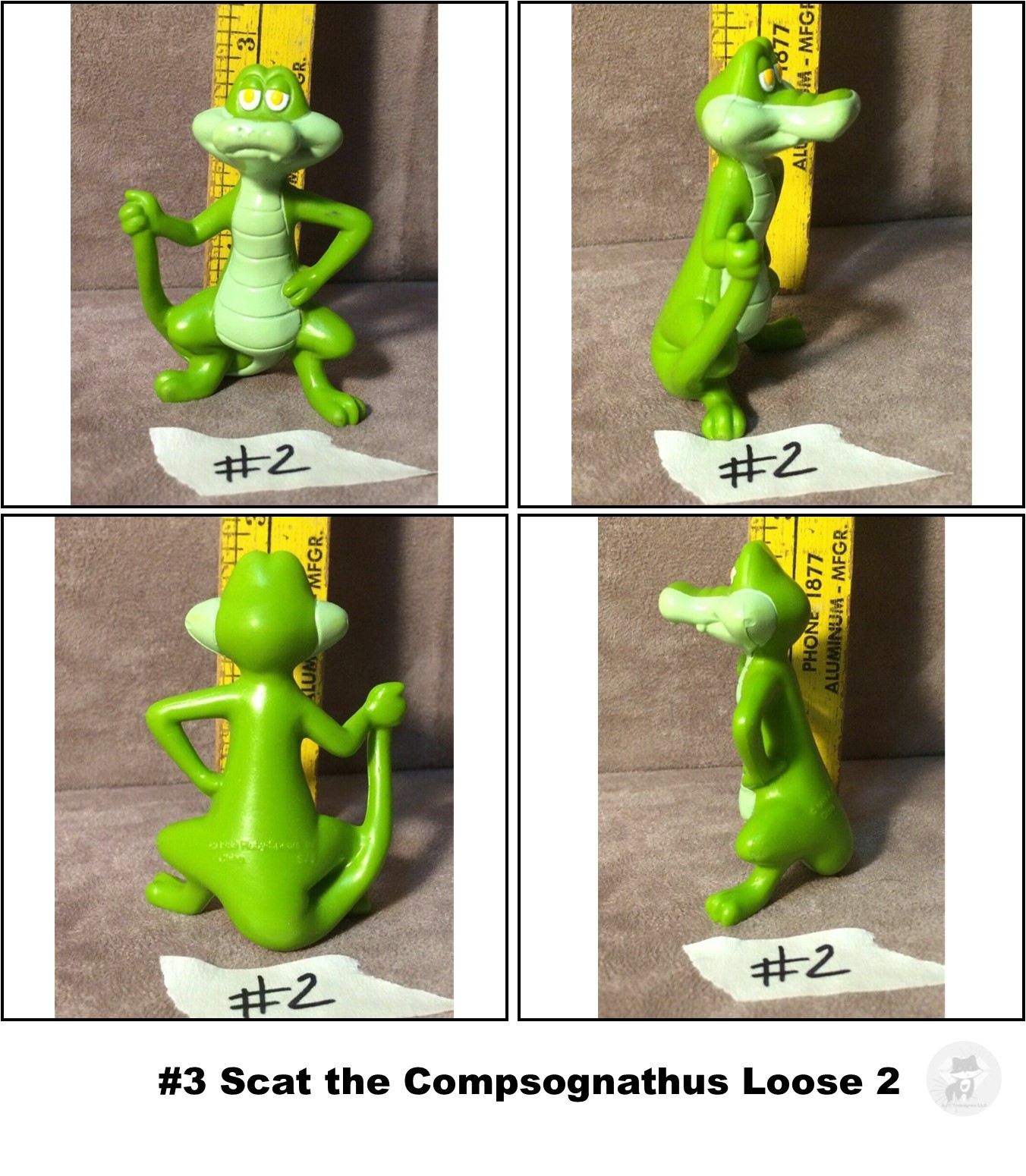 McDonald's 1990 Vintage Dink the Little Dinosaur Toys-Pick! - Picture 3 of 7