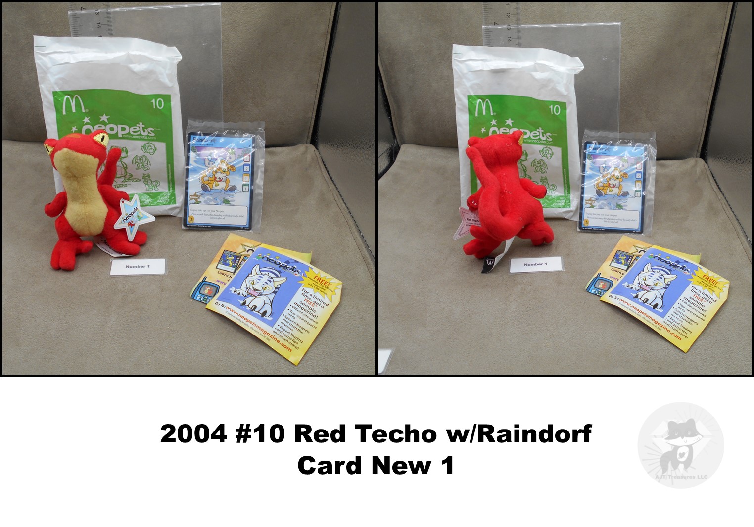 McDonald's 2004 & 2005 Neopets Plush Toys-Choose Your Favorite! - Picture 4 of 15