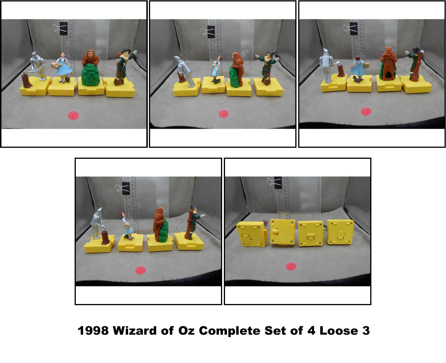 Blockbuster 1998 Play Pak Wizard of Oz Vintage Collector Figures-Pick! - Picture 4 of 36