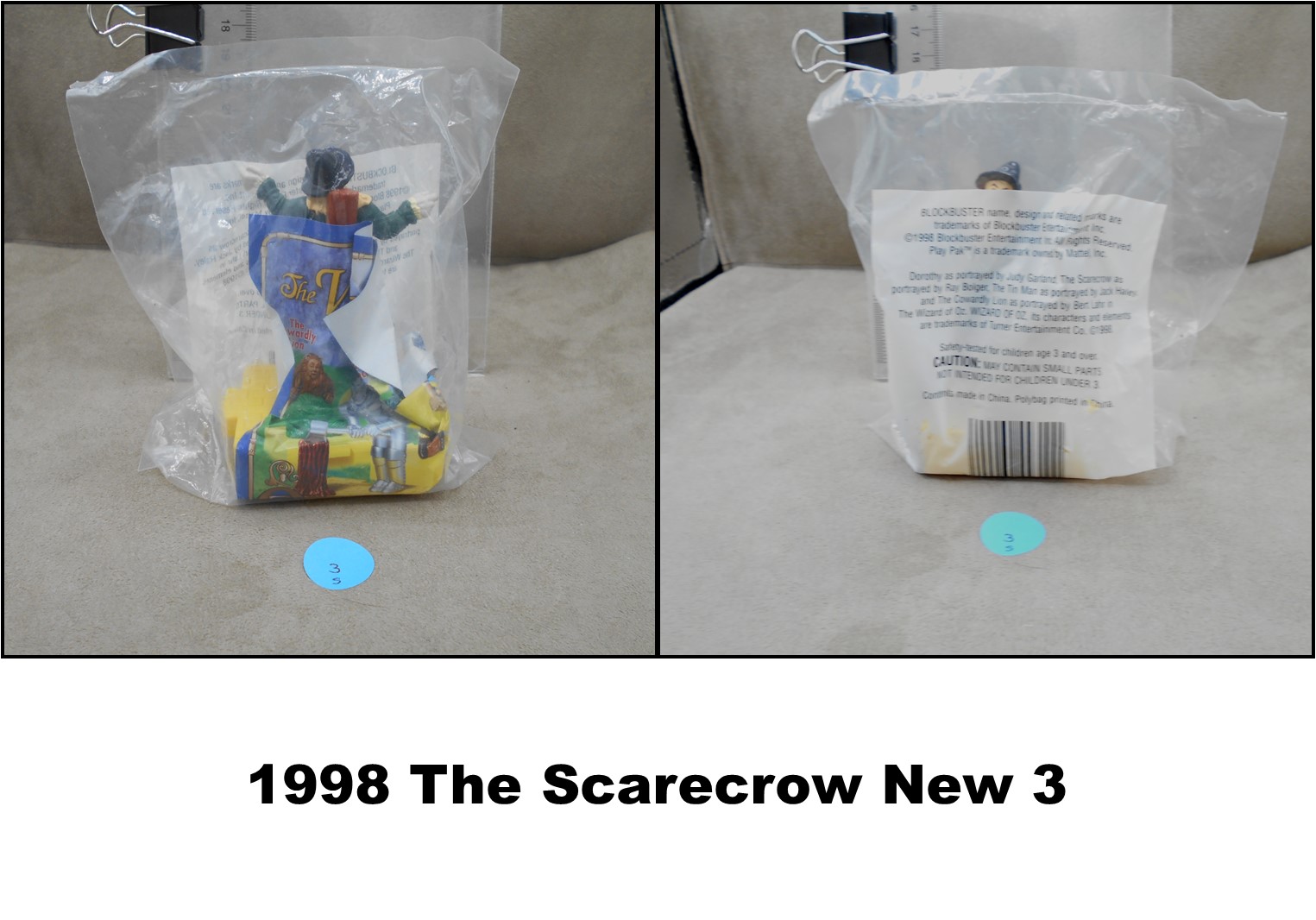 Blockbuster 1998 Play Pak Wizard of Oz Vintage Collector Figures-Pick! - Picture 21 of 36