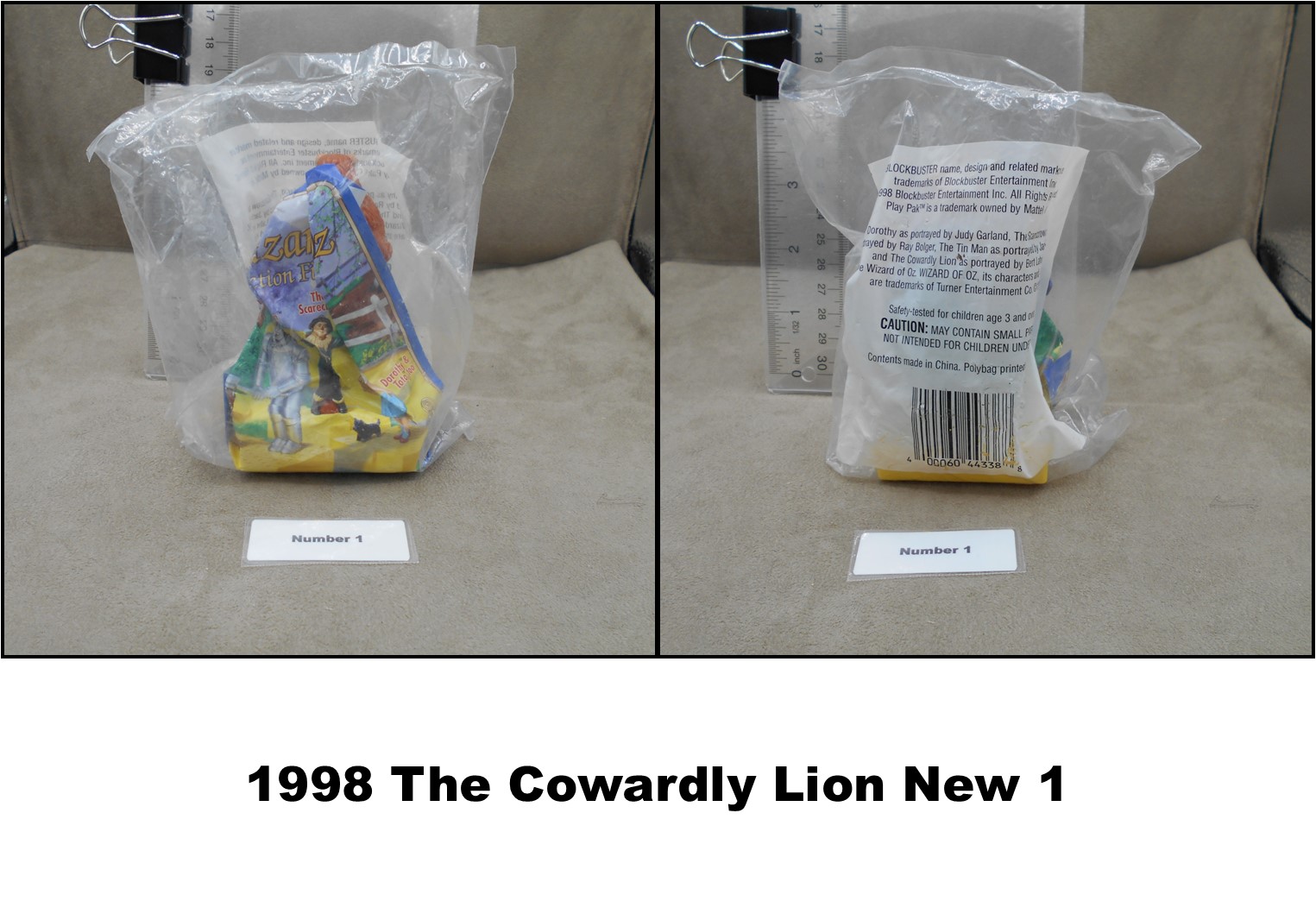 Blockbuster 1998 Play Pak Wizard of Oz Vintage Collector Figures-Pick! - Picture 11 of 36