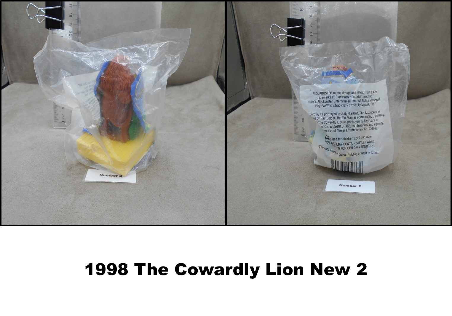 Blockbuster 1998 Play Pak Wizard of Oz Vintage Collector Figures-Pick! - Picture 12 of 36
