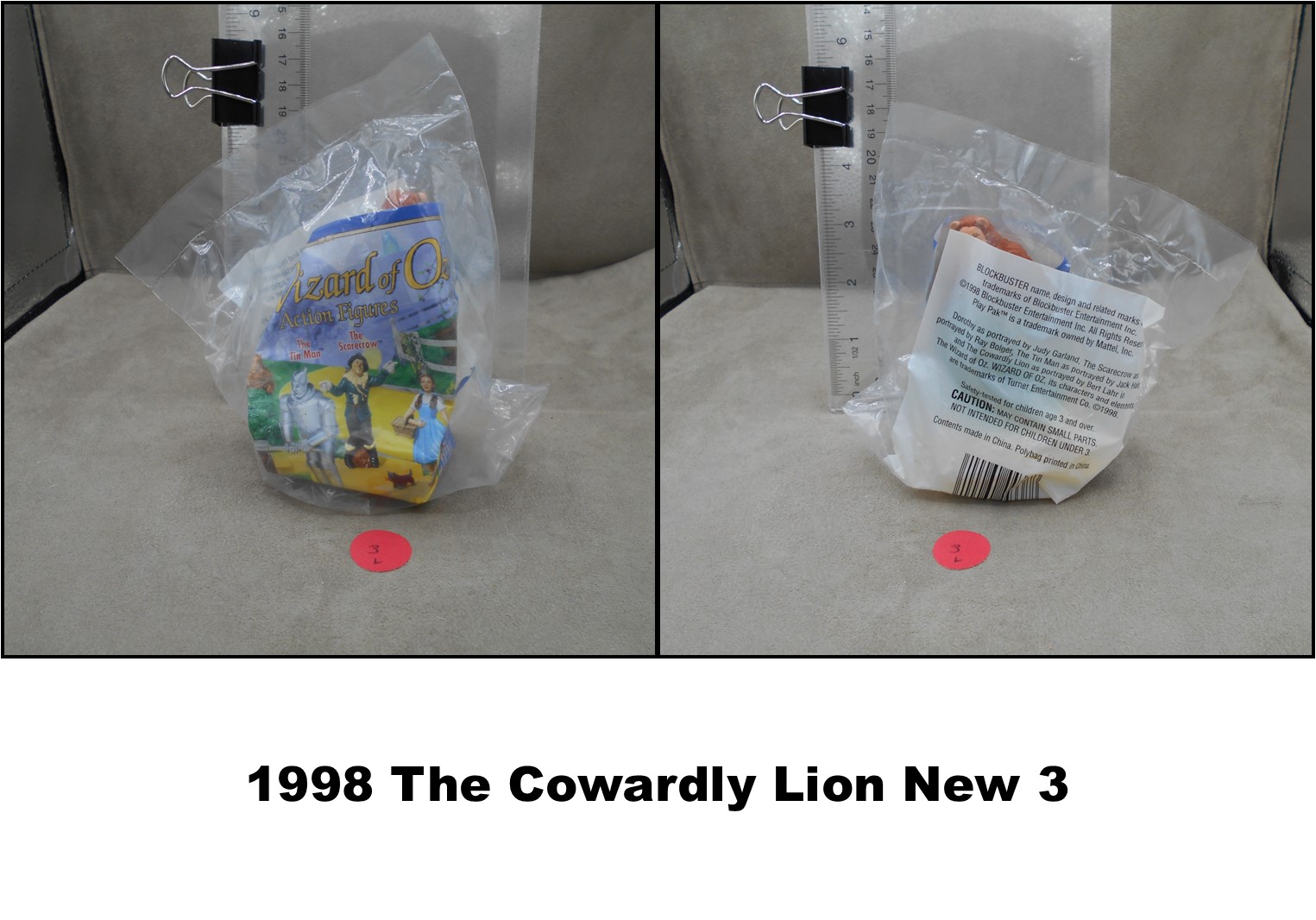 Blockbuster 1998 Play Pak Wizard of Oz Vintage Collector Figures-Pick! - Picture 13 of 36