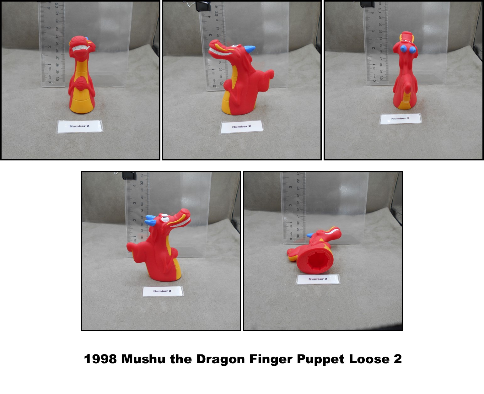 Blockbuster 1998 Play Pak Disney Mulan Finger Puppets-Pick! - Picture 15 of 29