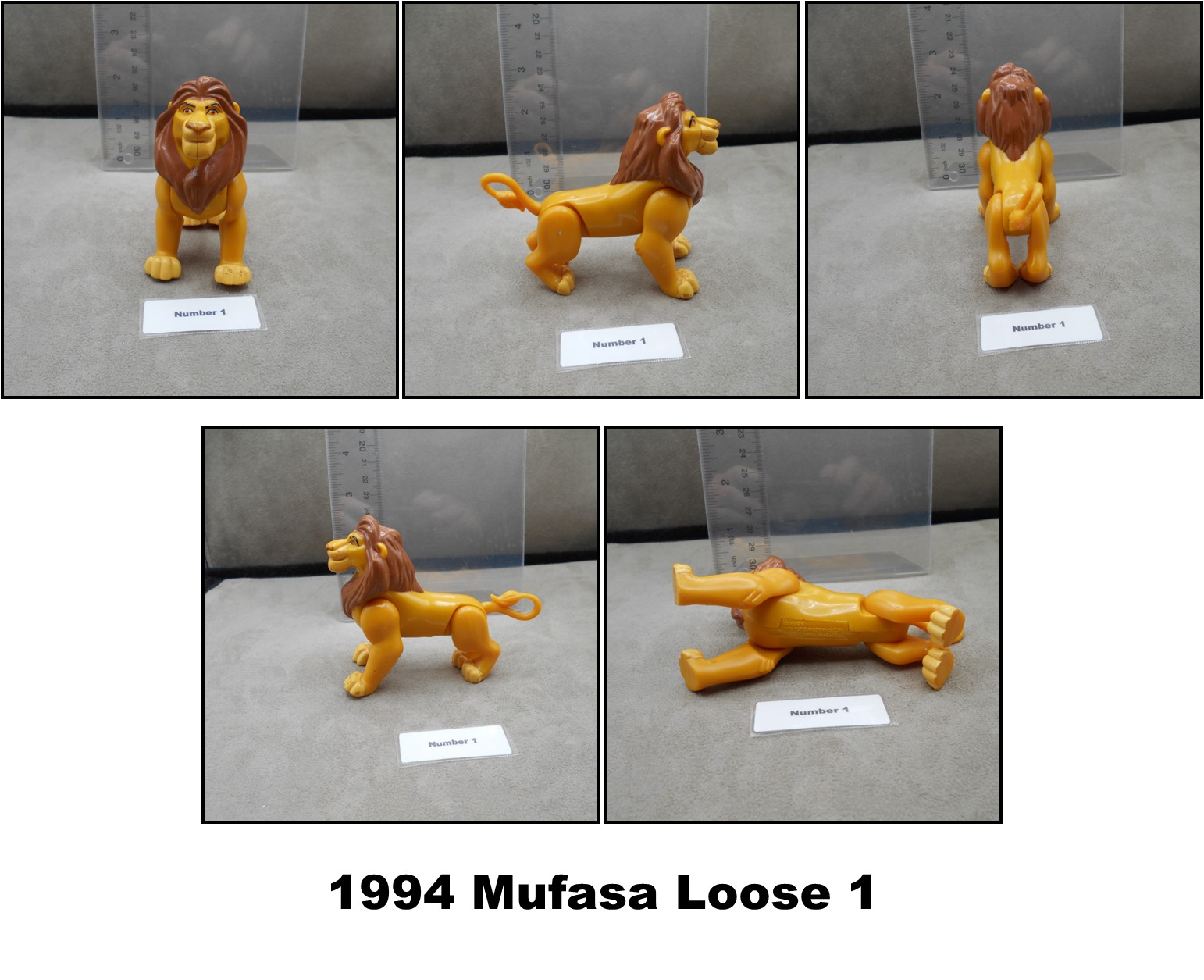 Burger King 1994/95/96 Vintage Disney Lion King Toys and