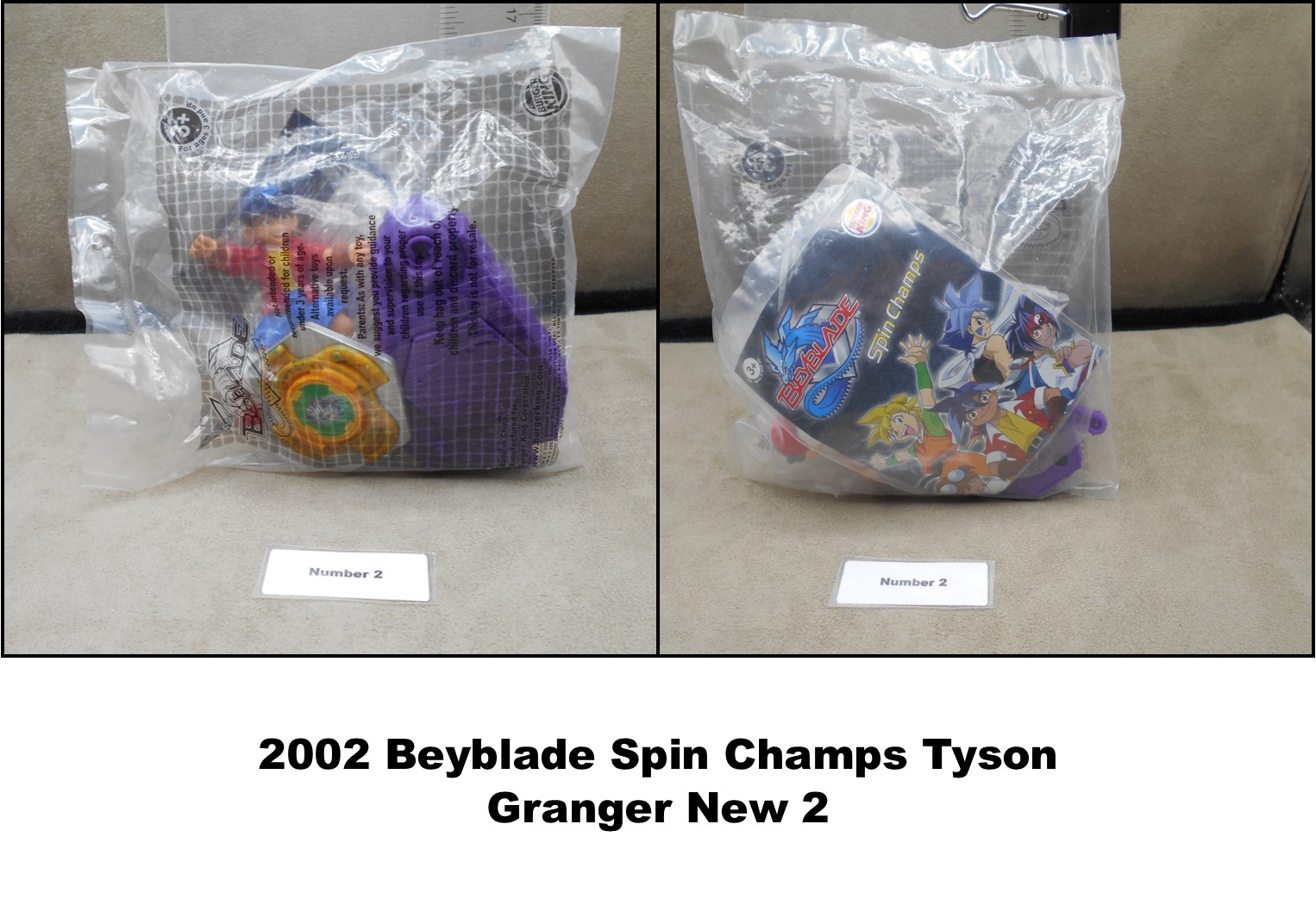 Burger King 2002 Beyblade Spin Champs-Choose!
