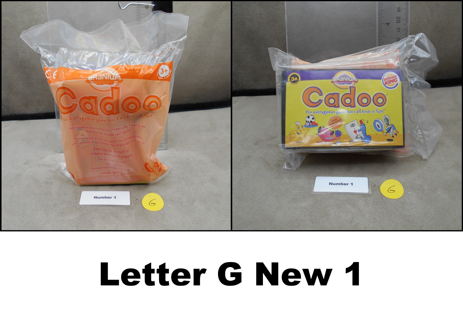 Burger King 2005 Cranium Cadoo Game-Choose! - Picture 9 of 10