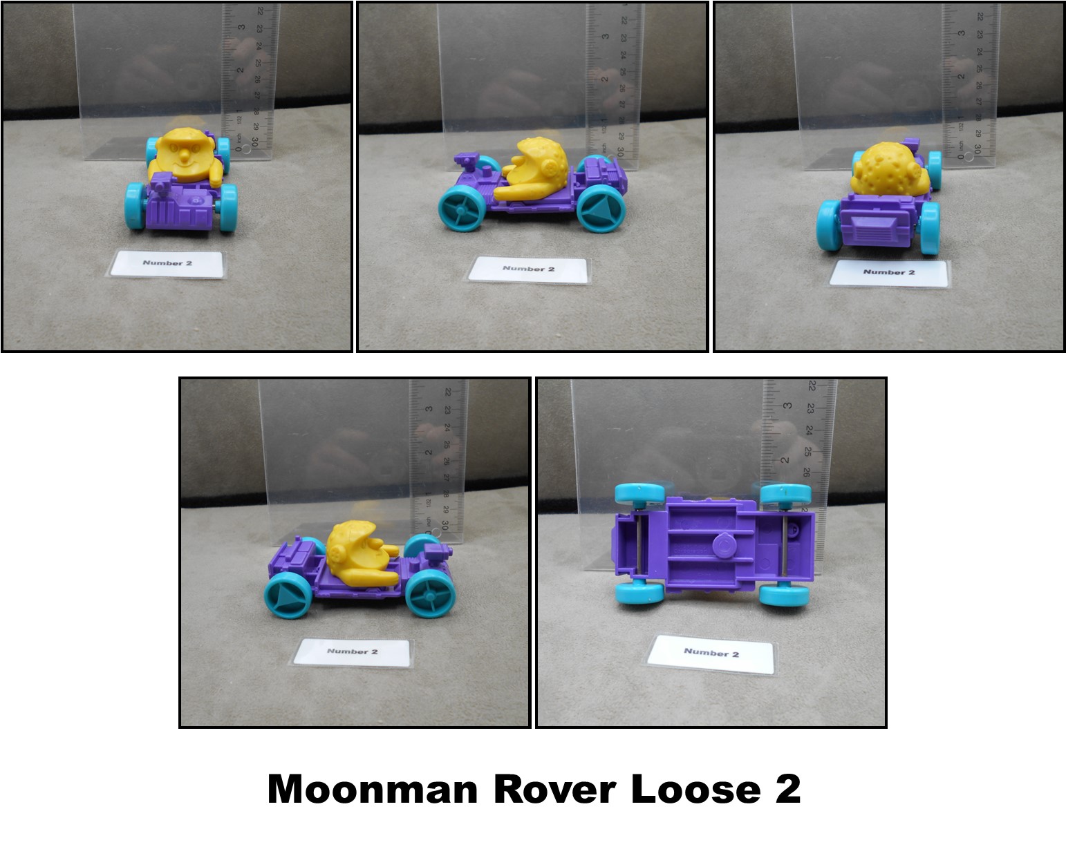Burger King 1989 Vintage Spacebase Racers-Choose! - Picture 3 of 8