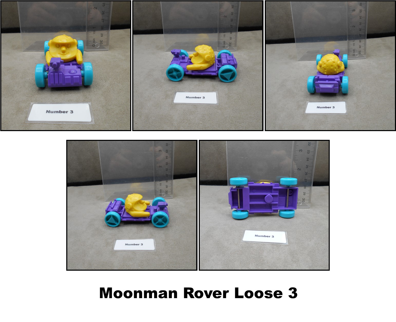 Burger King 1989 Vintage Spacebase Racers-Choose! - Picture 4 of 8