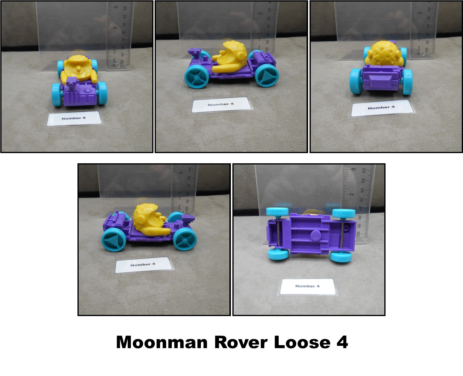 Burger King 1989 Vintage Spacebase Racers-Choose! - Picture 5 of 8