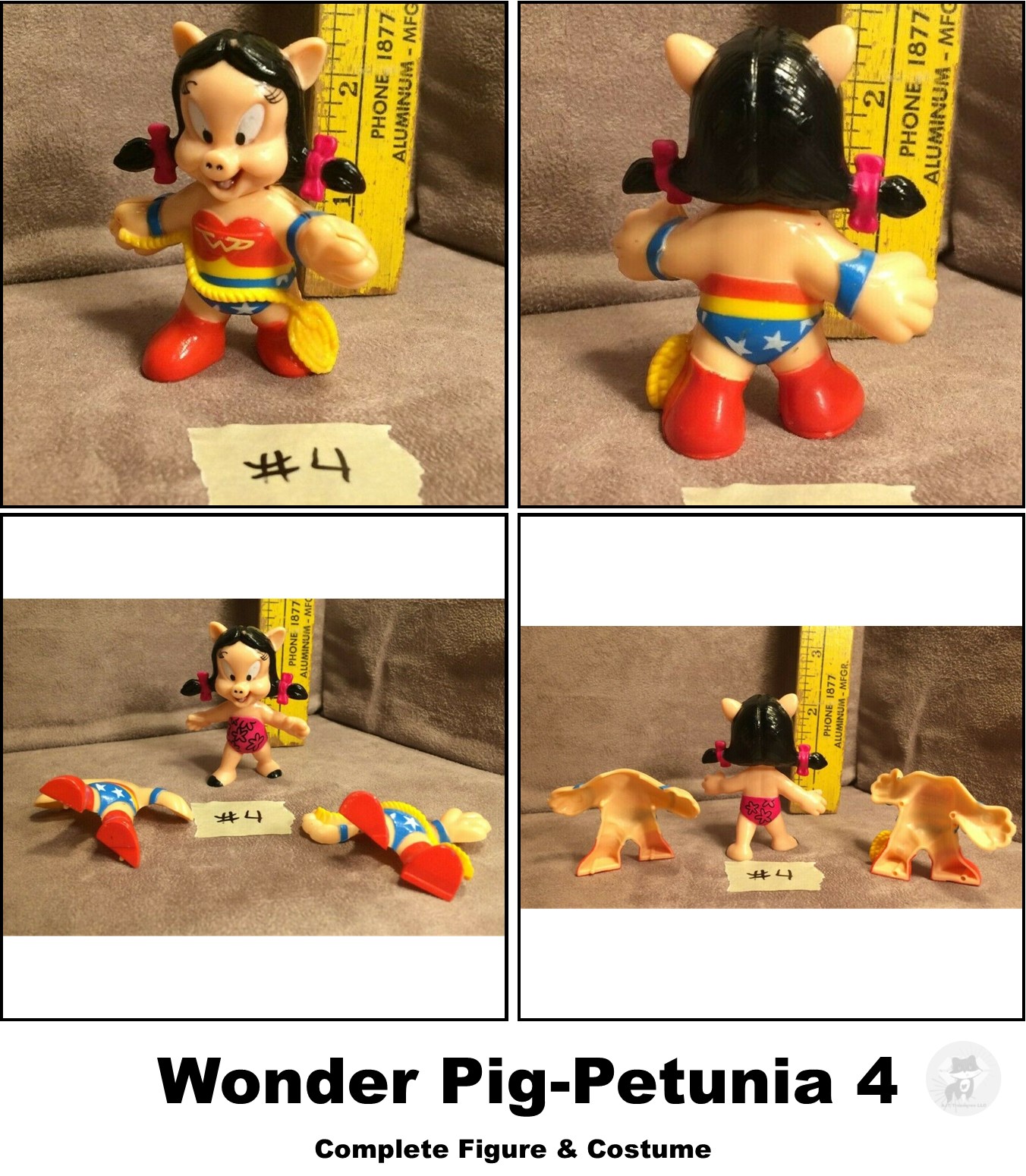 McDonald's 1991 Vintage Warner Bros DC Super Looney Tunes Figures & Parts-Pick! - Picture 11 of 16