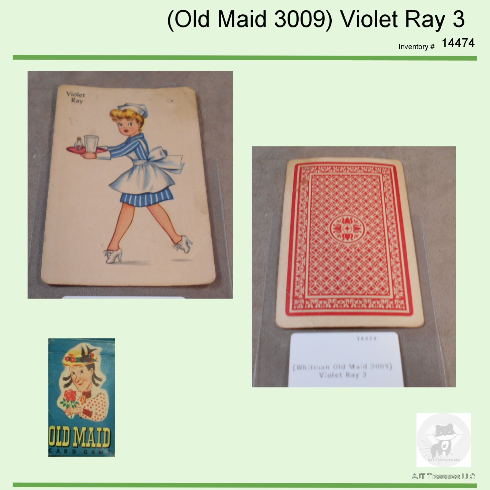 Vintage Whitman Card Game Replacement Cards-Various Years/Games-Pick! - Picture 95 of 111