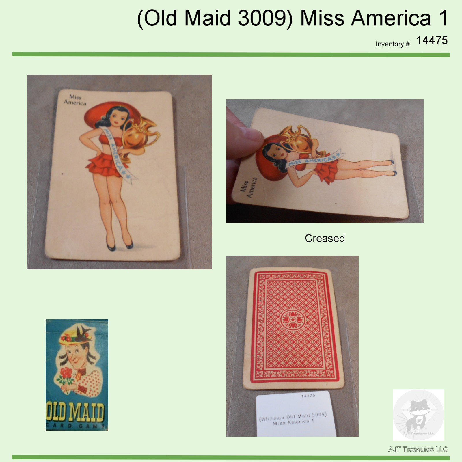 Vintage Whitman Card Game Replacement Cards-Various Years/Games-Pick! - Picture 82 of 111