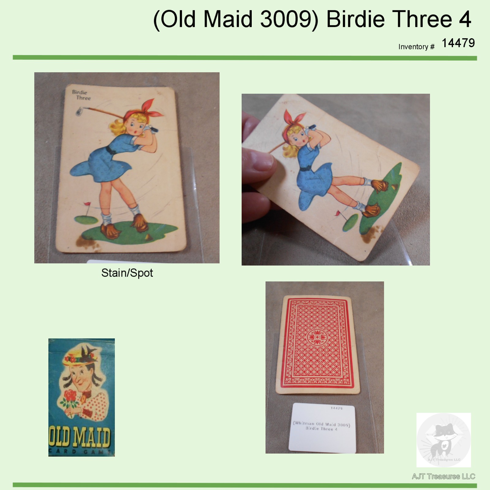 Vintage Whitman Card Game Replacement Cards-Various Years/Games-Pick! - Picture 54 of 111