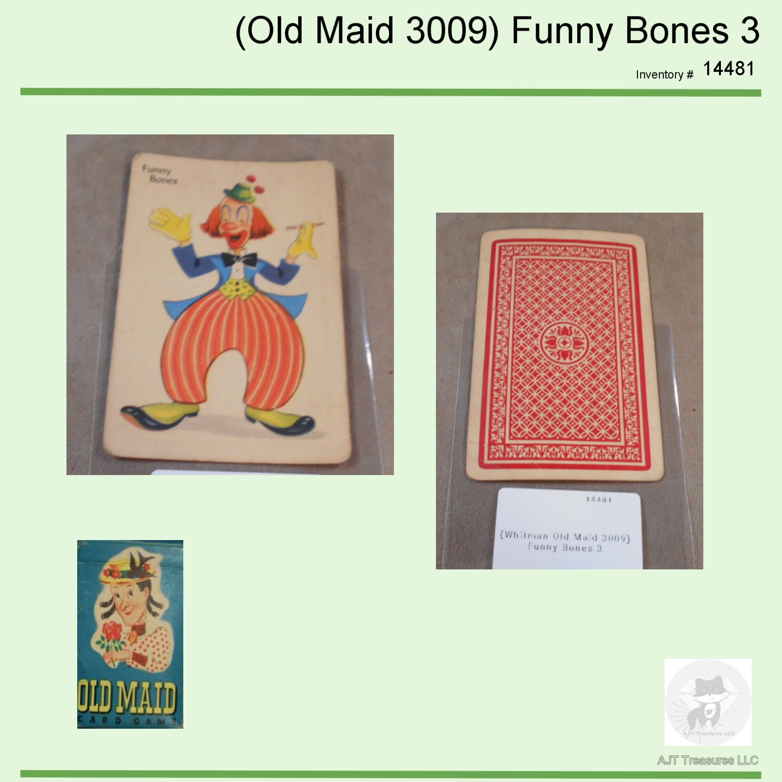 Vintage Whitman Card Game Replacement Cards-Various Years/Games-Pick! - Picture 64 of 111