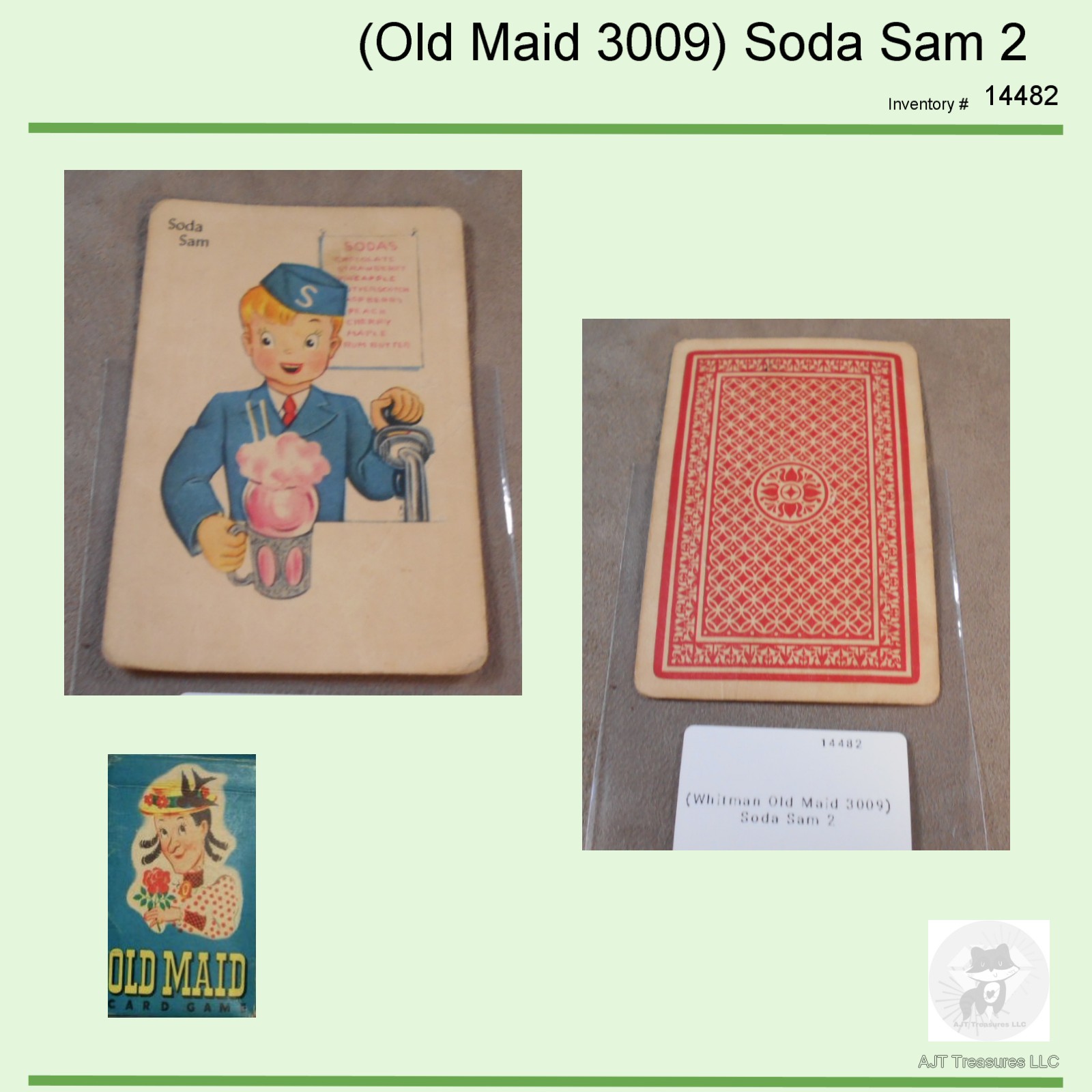 Vintage Whitman Card Game Replacement Cards-Various Years/Games-Pick! - Picture 91 of 111