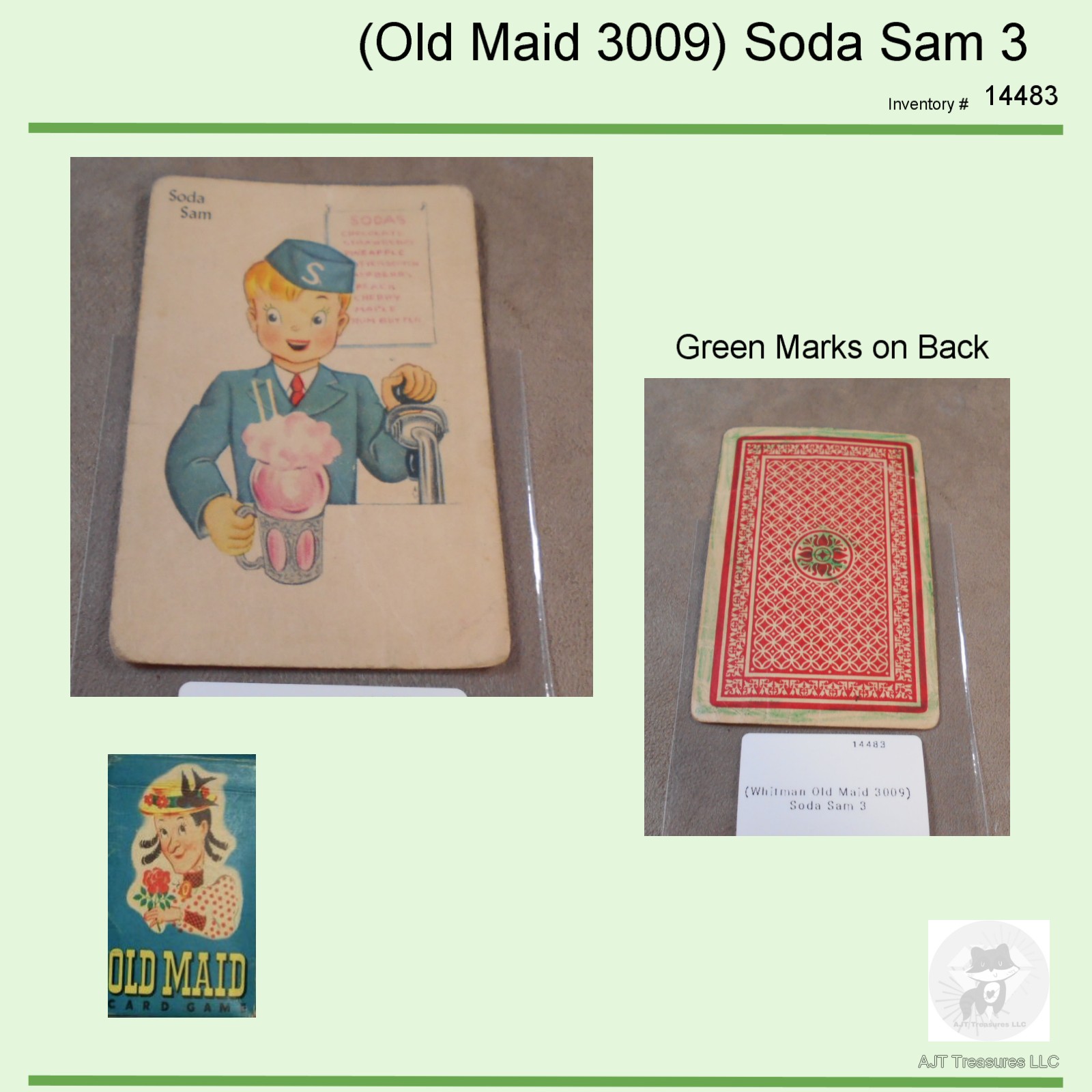 Vintage Whitman Card Game Replacement Cards-Various Years/Games-Pick! - Picture 92 of 111