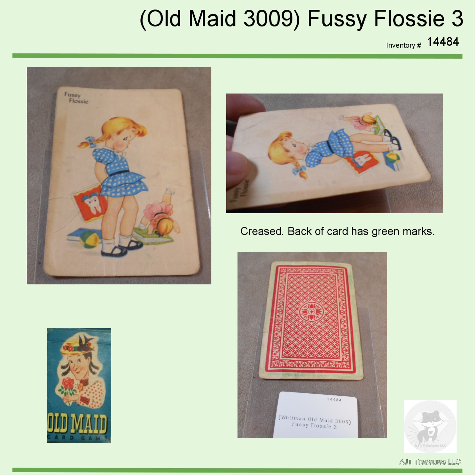 Vintage Whitman Card Game Replacement Cards-Various Years/Games-Pick! - Picture 67 of 111
