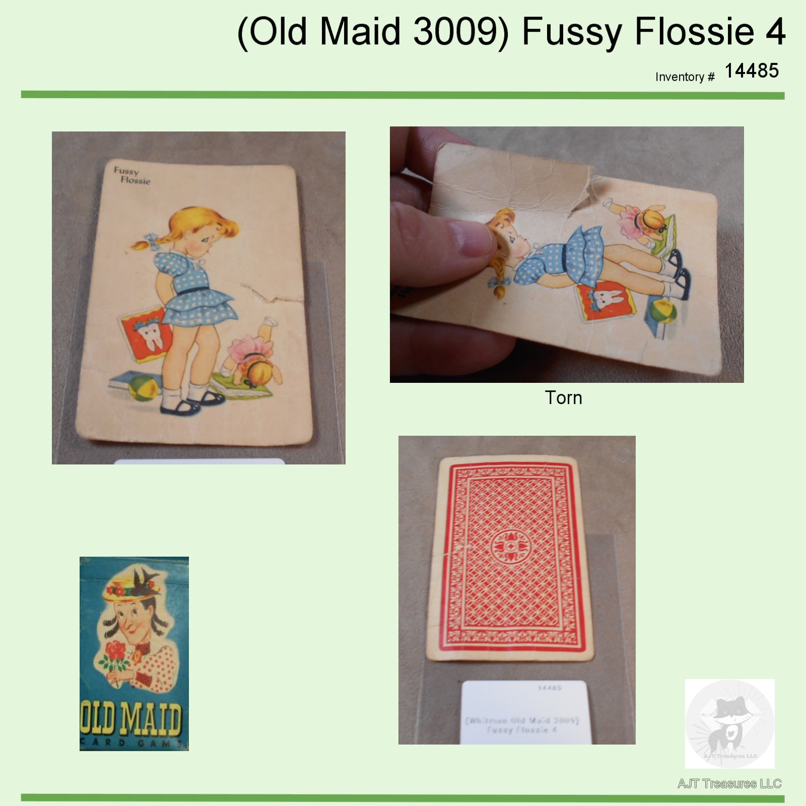 Vintage Whitman Card Game Replacement Cards-Various Years/Games-Pick! - Picture 68 of 111