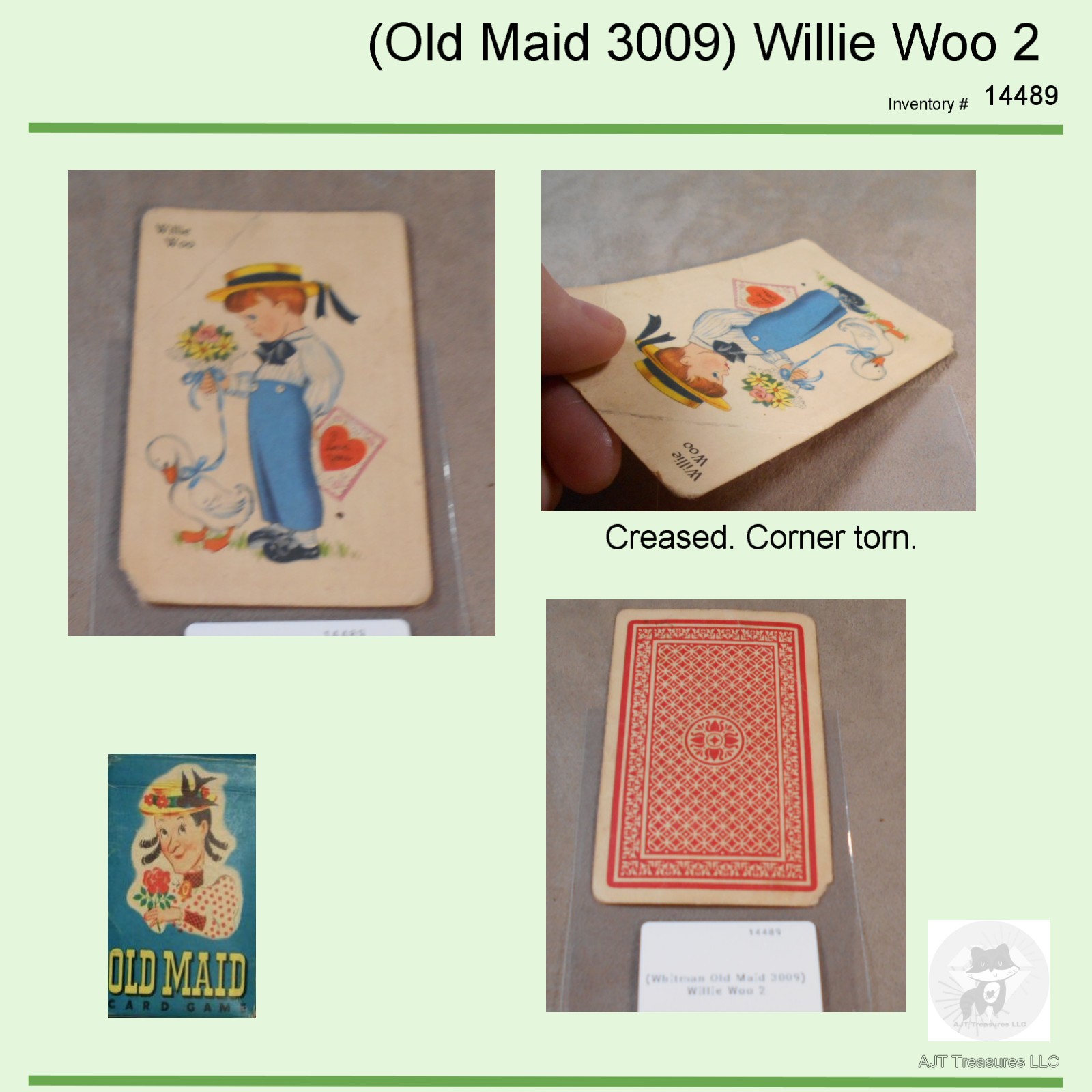 Vintage Whitman Card Game Replacement Cards-Various Years/Games-Pick! - Picture 97 of 111