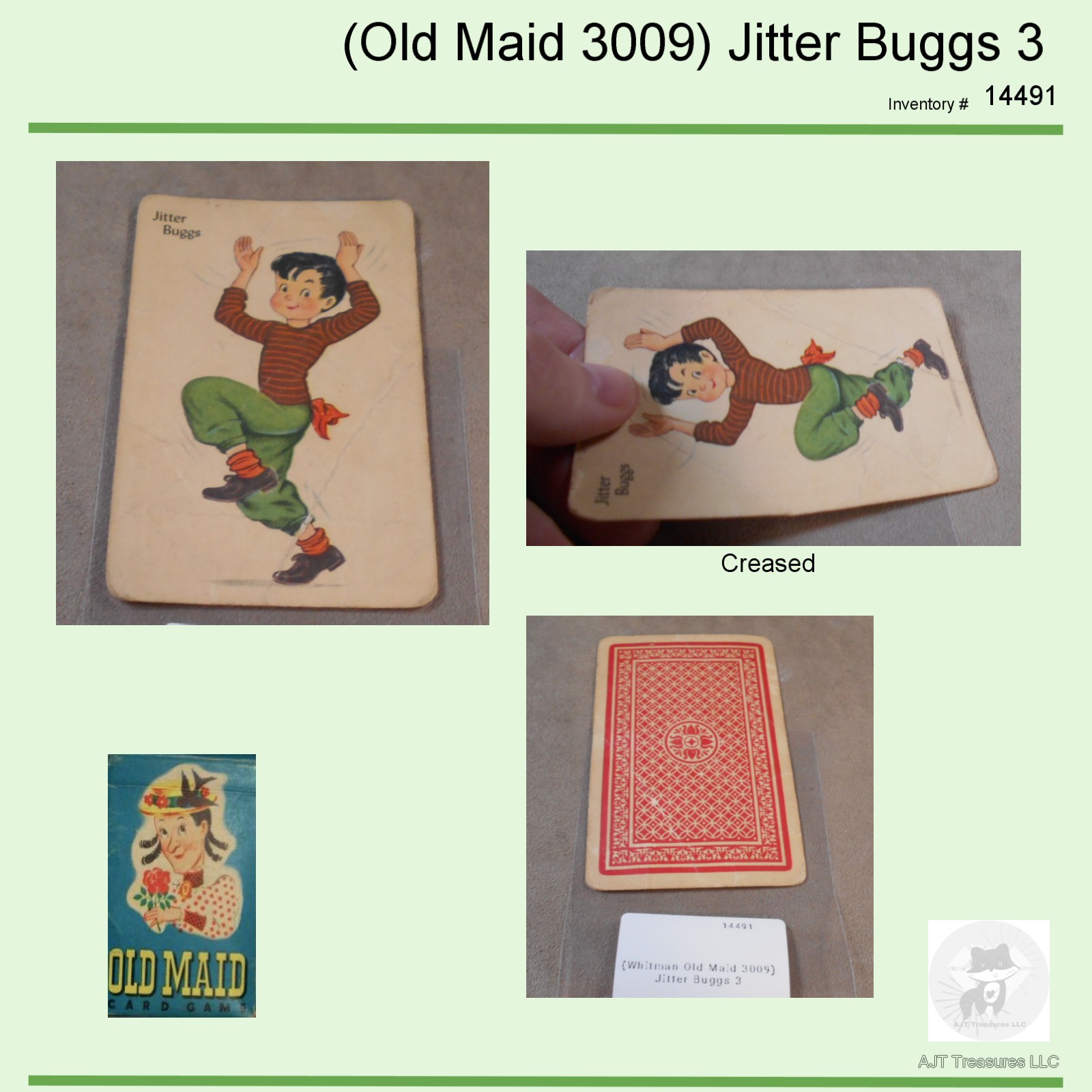 Vintage Whitman Card Game Replacement Cards-Various Years/Games-Pick! - Picture 81 of 111