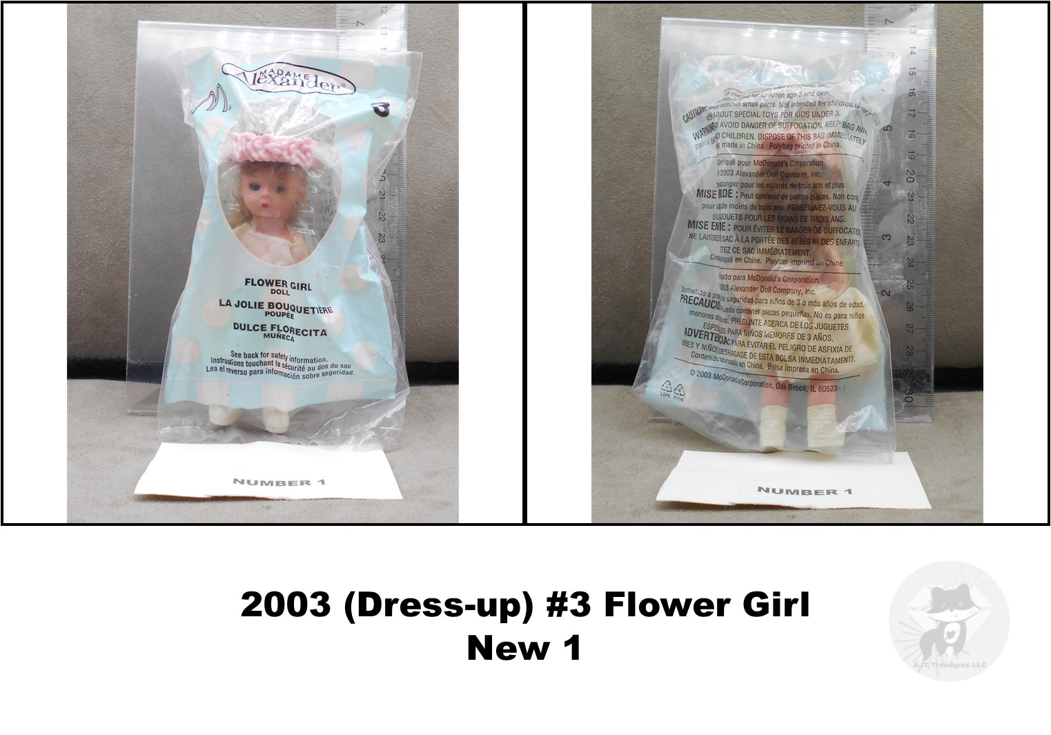 McDonald's 2002-2010 Madame Alexander 4-5" Dolls-Pick! - Picture 8 of 41