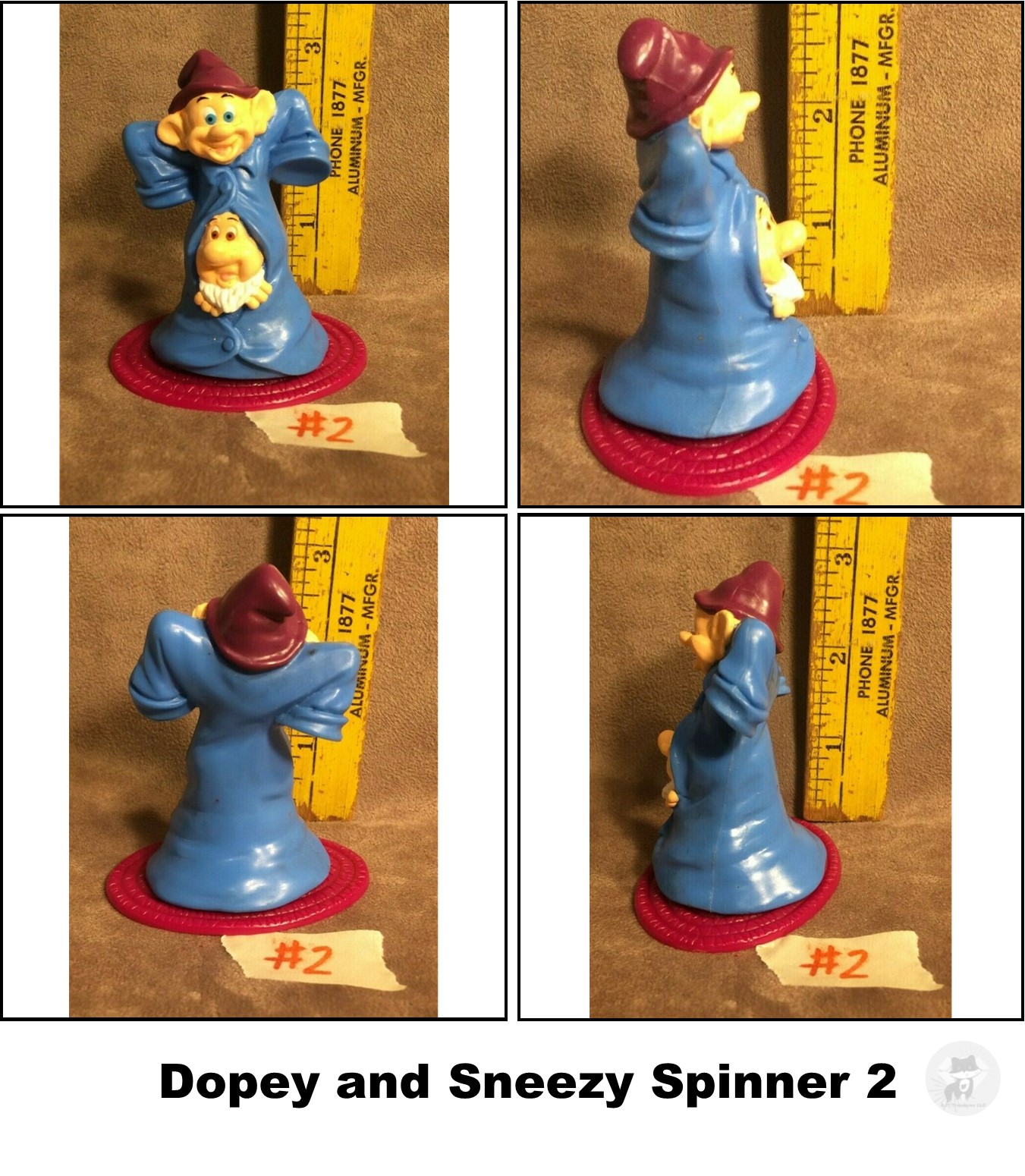 McDonald's 1992/2001 Disney Snow White Toys-Pick! - Picture 12 of 40