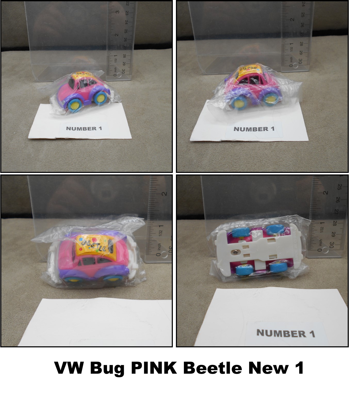 Plastic Car Cake Topper Toys: VW Bugs, Sports Car, Pick-ups-Choose! - Picture 12 of 14