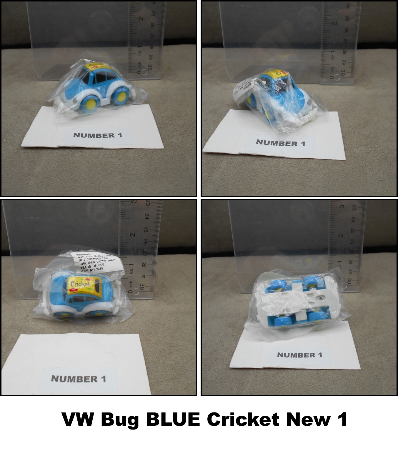 Plastic Car Cake Topper Toys: VW Bugs, Sports Car, Pick-ups-Choose! - Picture 10 of 14