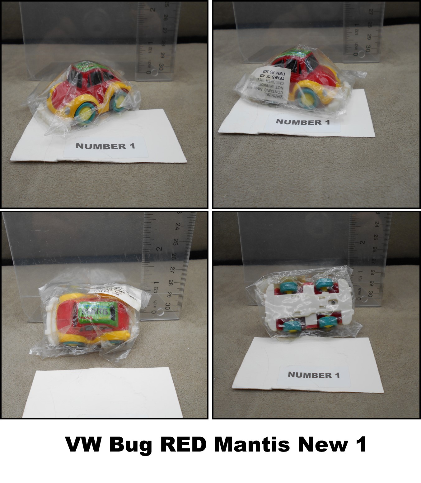 Plastic Car Cake Topper Toys: VW Bugs, Sports Car, Pick-ups-Choose! - Picture 13 of 14