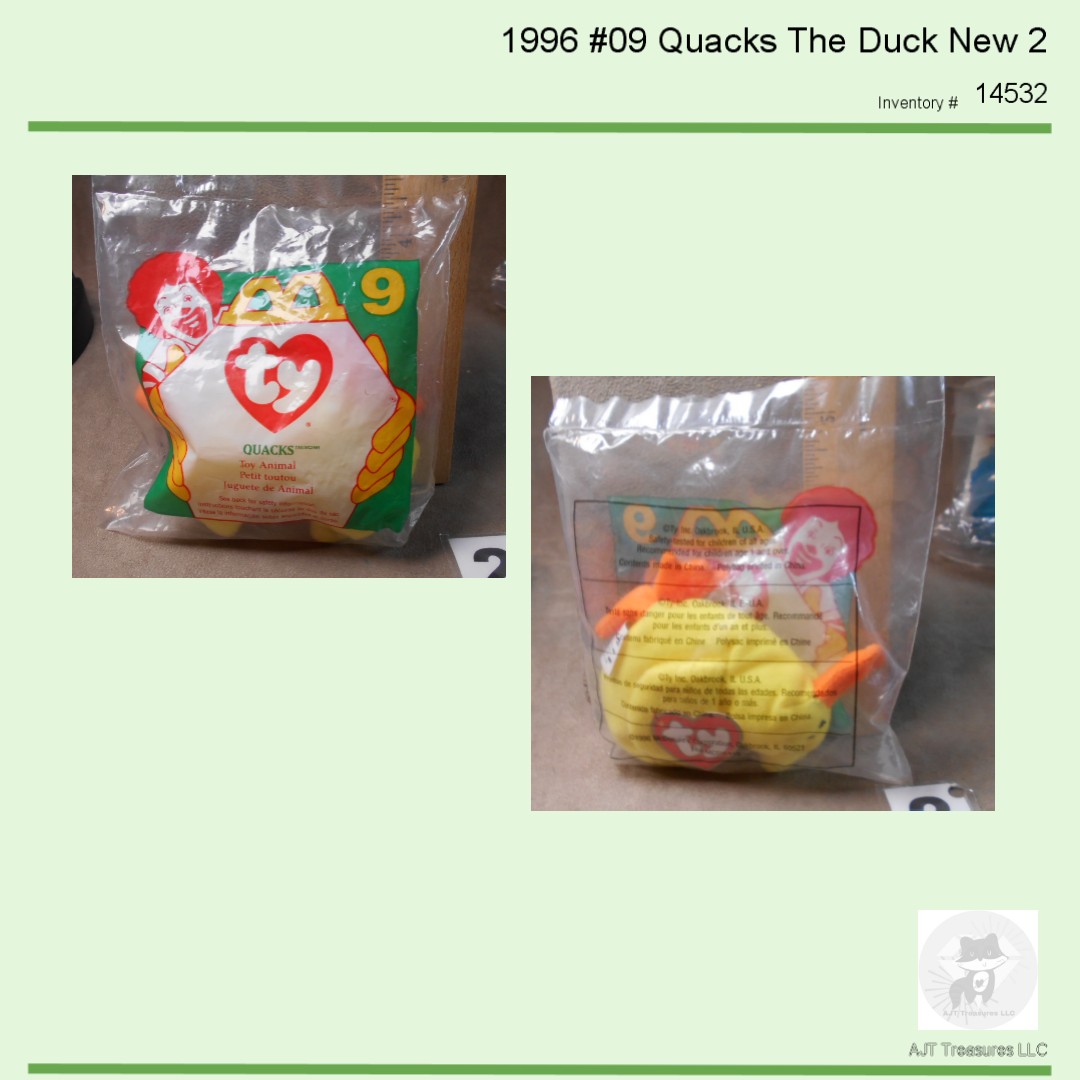 McDonald's TY Teenie Beanie Babies & Beanie Boos-Vintage to Current-Pick! - Picture 10 of 58