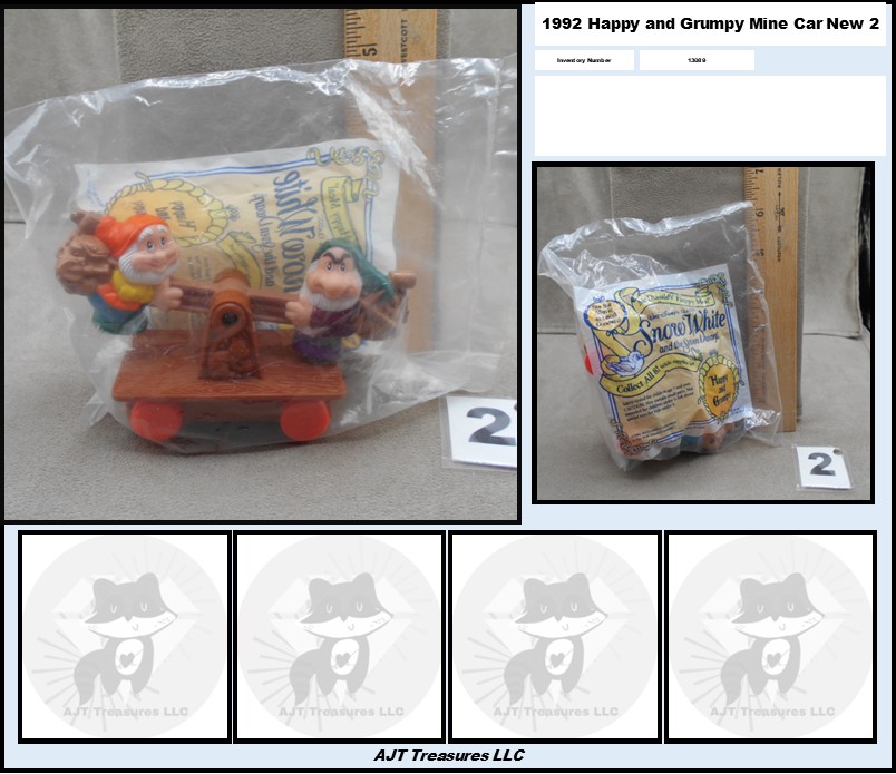 McDonald's 1992/2001 Disney Snow White Toys-Pick! - Picture 19 of 40