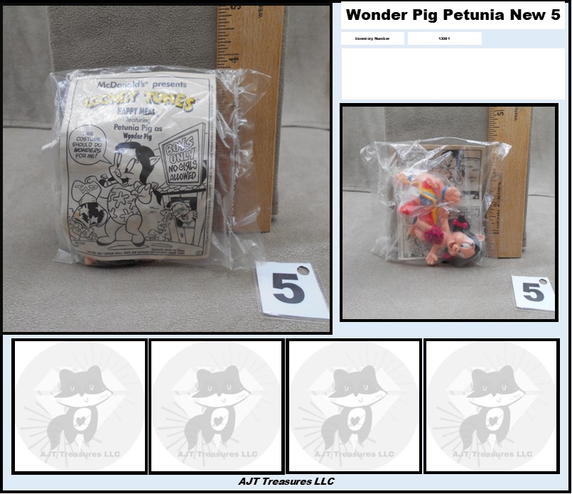 McDonald's 1991 Vintage Warner Bros DC Super Looney Tunes Figures & Parts-Pick! - Picture 10 of 16