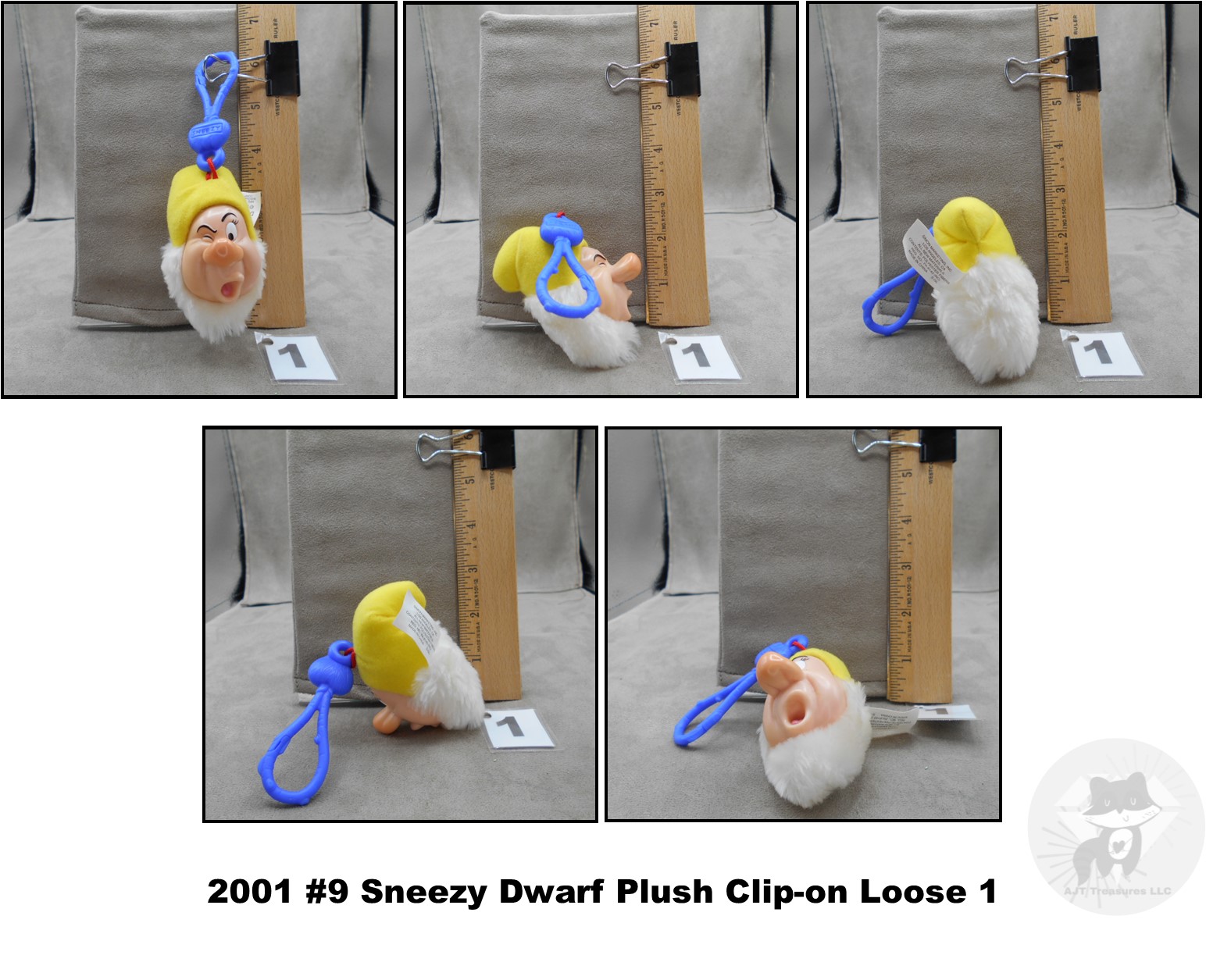 McDonald's 1992/2001 Disney Snow White Toys-Pick! - Picture 40 of 40