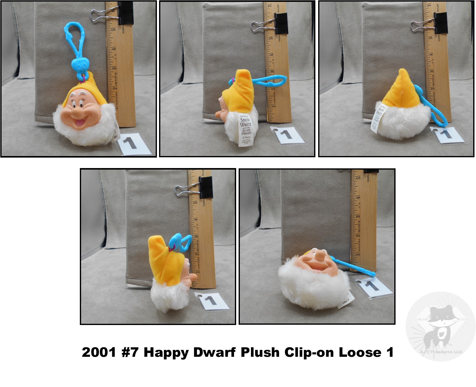 McDonald's 1992/2001 Disney Snow White Toys-Pick! - Picture 38 of 40