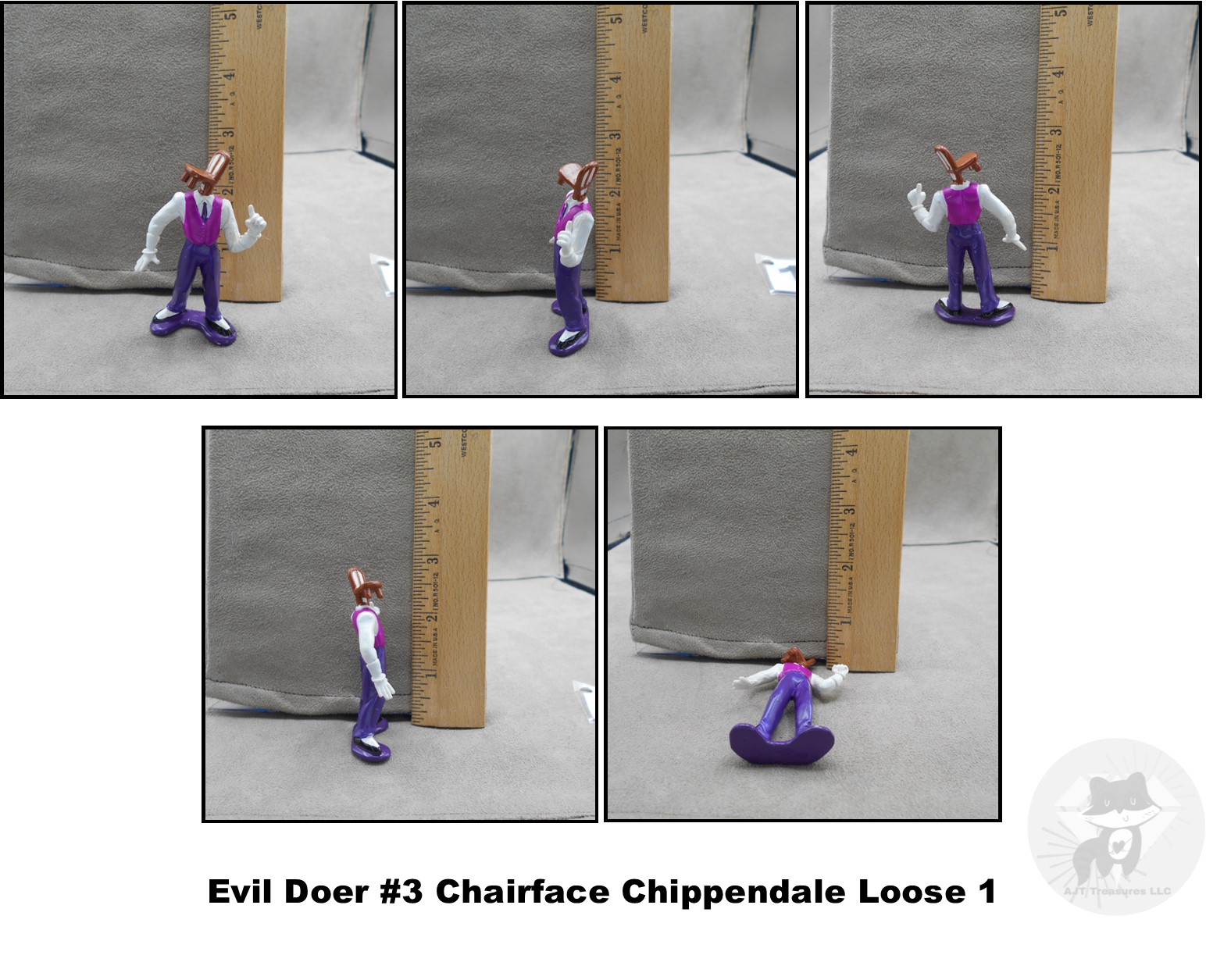 Bandai 1994 Vintage The Tick Animated Series 2" PVC Figures-Choose! - Picture 3 of 7