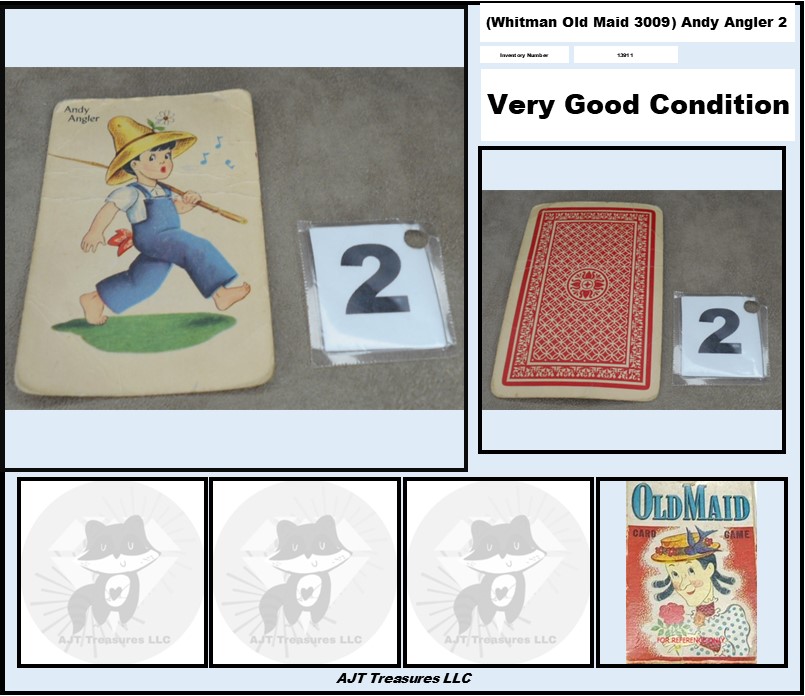 Vintage Whitman Card Game Replacement Cards-Various Years/Games-Pick! - Picture 46 of 111