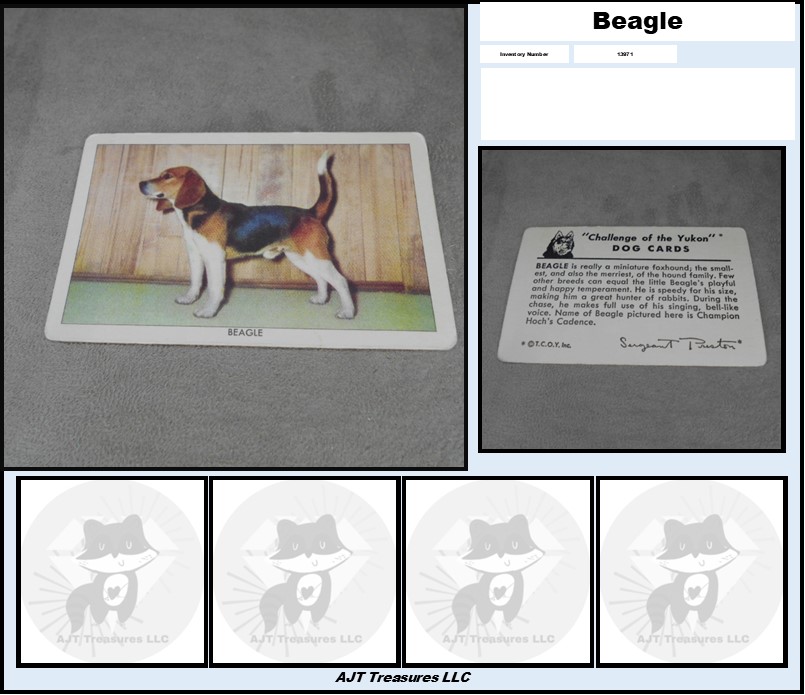 1950 Quaker Oats Challenge of the Yukon DOG Cards-Pick! - Picture 4 of 35
