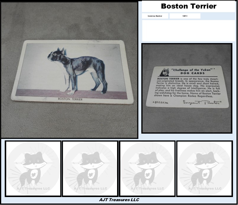 1950 Quaker Oats Challenge of the Yukon DOG Cards-Pick! - Picture 6 of 35