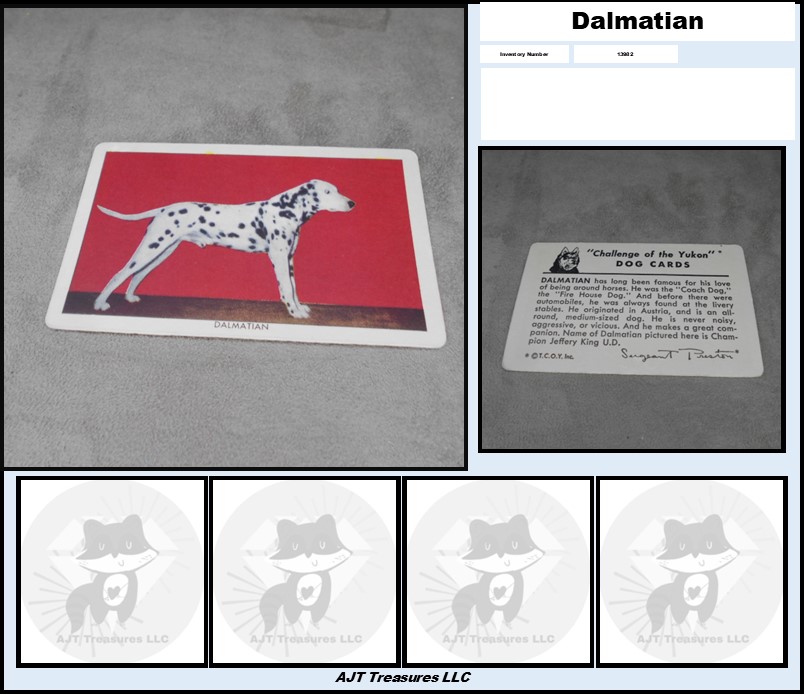 1950 Quaker Oats Challenge of the Yukon DOG Cards-Pick! - Picture 15 of 35