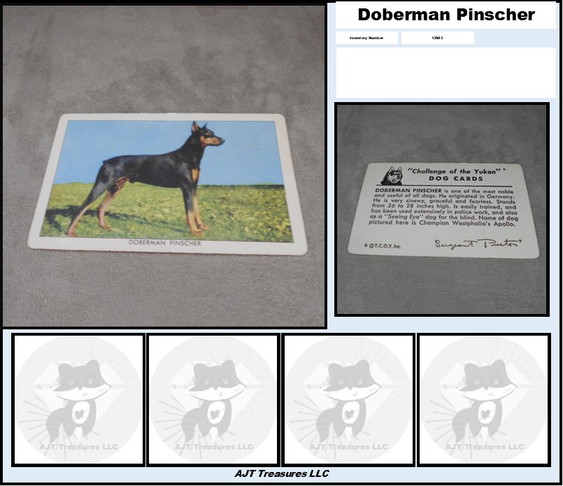 1950 Quaker Oats Challenge of the Yukon DOG Cards-Pick! - Picture 16 of 35